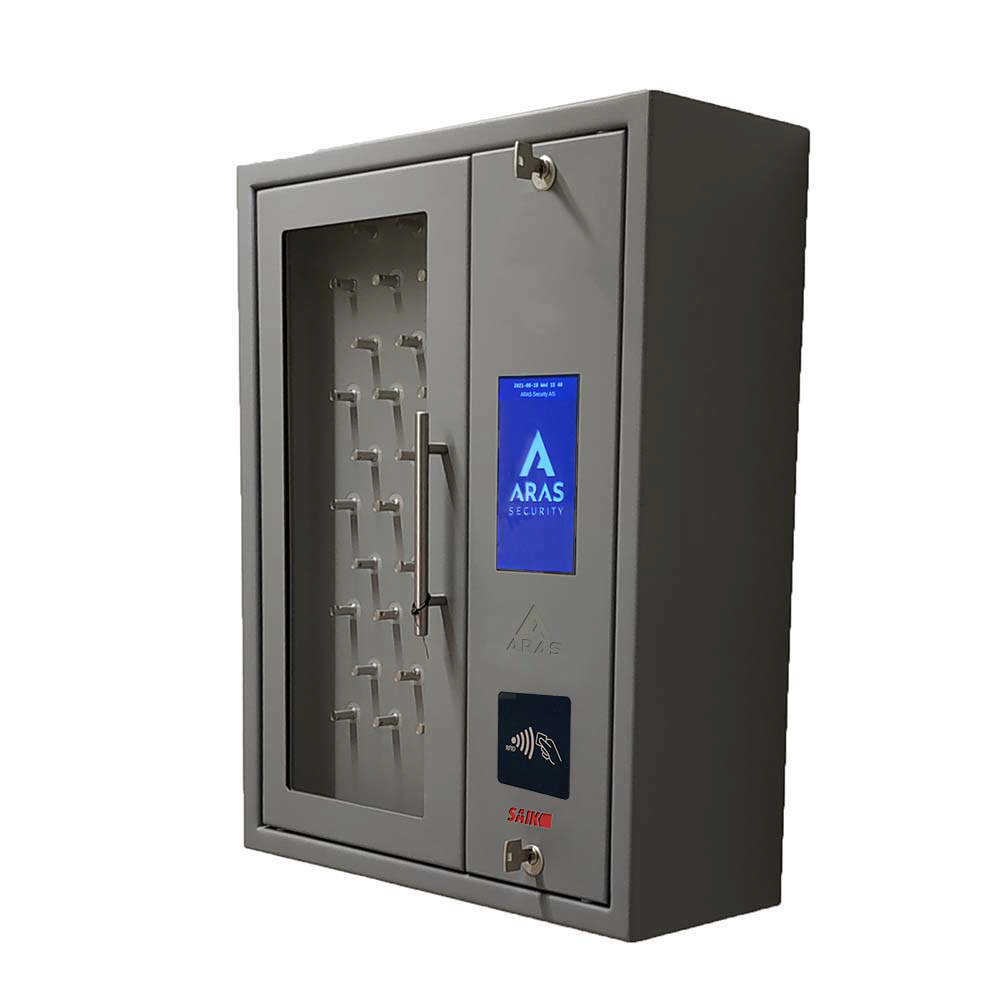 ARAS Key cabinet - 60 keys - incl. card reader - 65x68