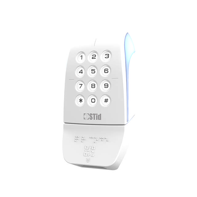 STID Architect - BLE-QR-OSDP-Mifare-Key-White