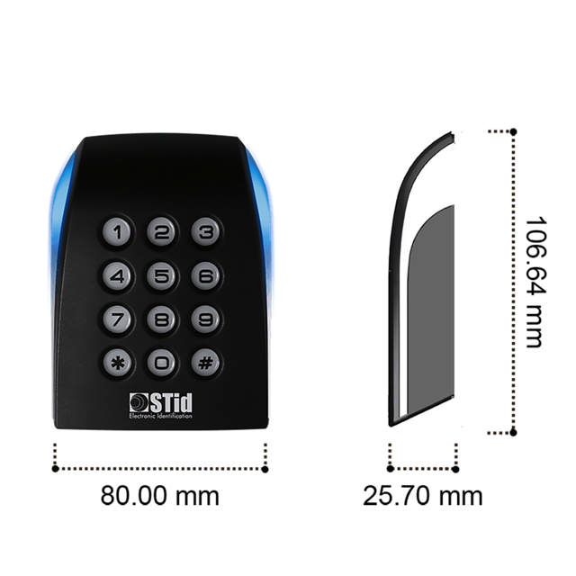 STID Architect - Standard - OSDP - Mifare - With keypad